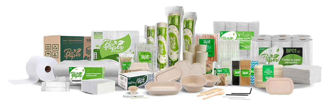 Linha de produtos Bio Paper
