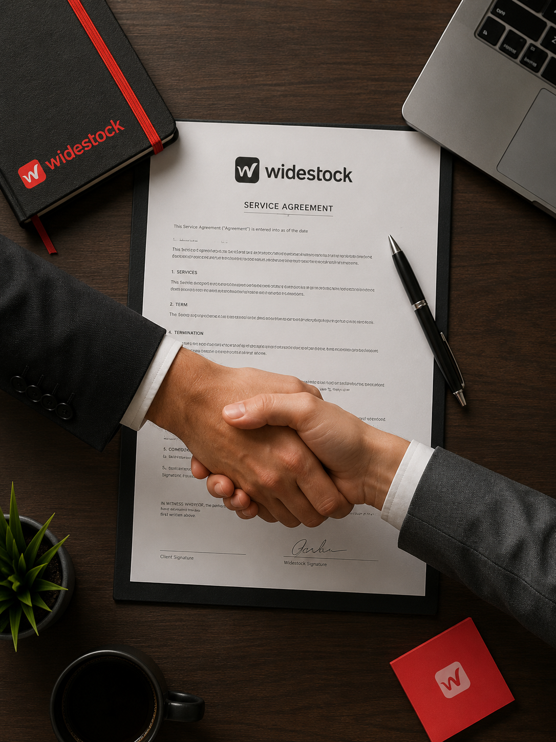 Atendimento corporativo Wide Stock