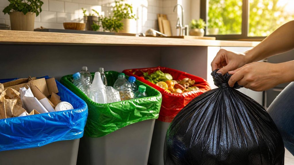 Para onde vai cada material descartado na sua casa