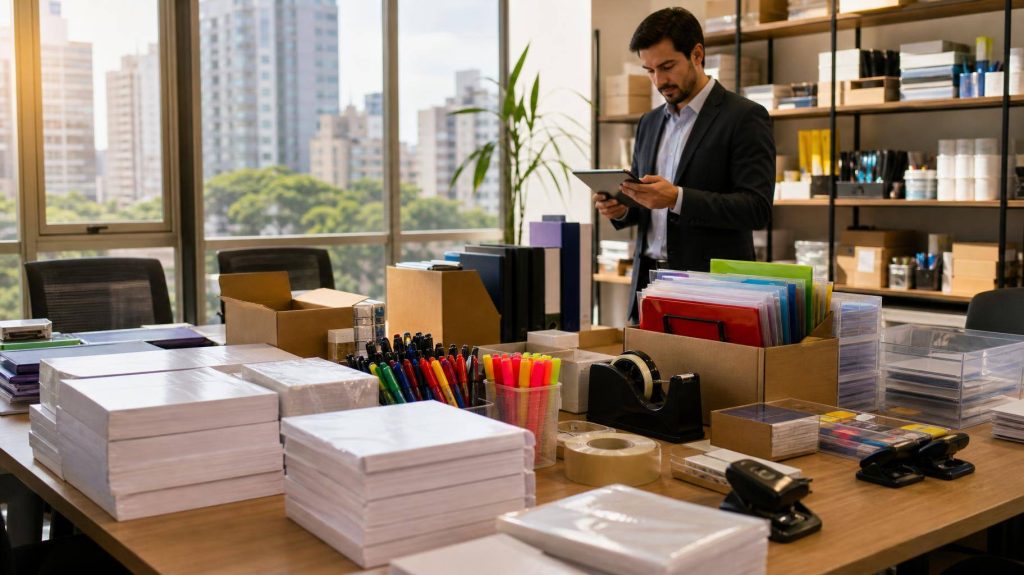 Materiais para escritório online na Grande São Paulo: como comprar sem interromper a rotina